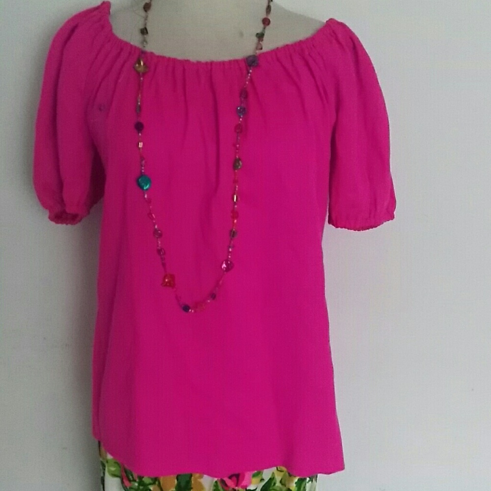 Vintage Alice of California pink top